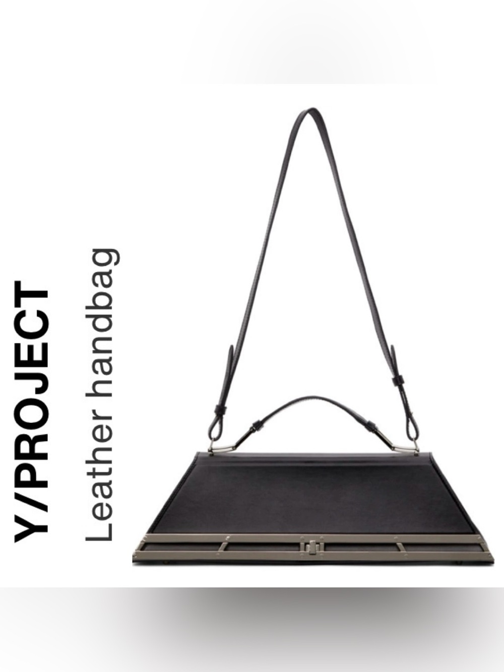 Y/PROJECT Women’s Black Adjustable Strap Doctors Bag